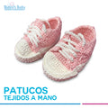 Patucos tejidos a mano
