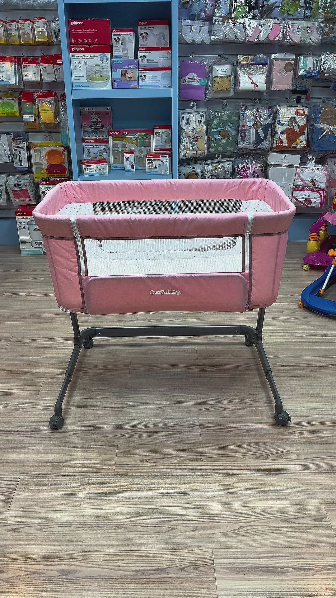 cuna colecho rosado cute babies para bebé