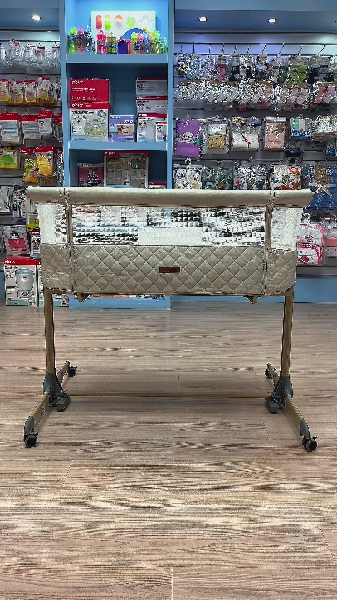cuna colecho cute babies beige para bebé