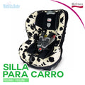 silla para carro britax estampado vaquita para bebé