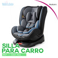 Silla de Carro Giratorio 360° Isofix Azul WaKid’s