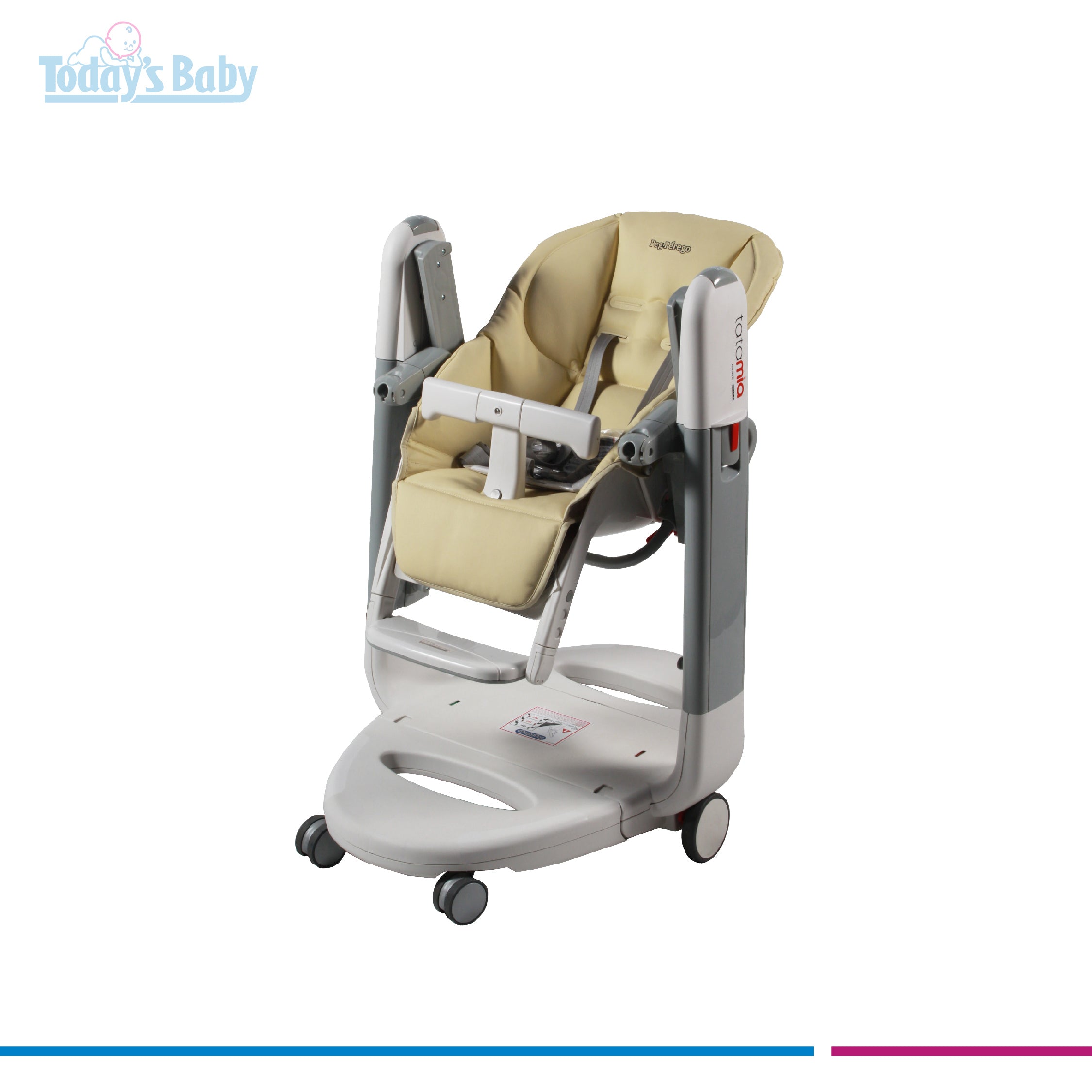 silla de comer mecedora tatamia paloma peg perego para bebé
