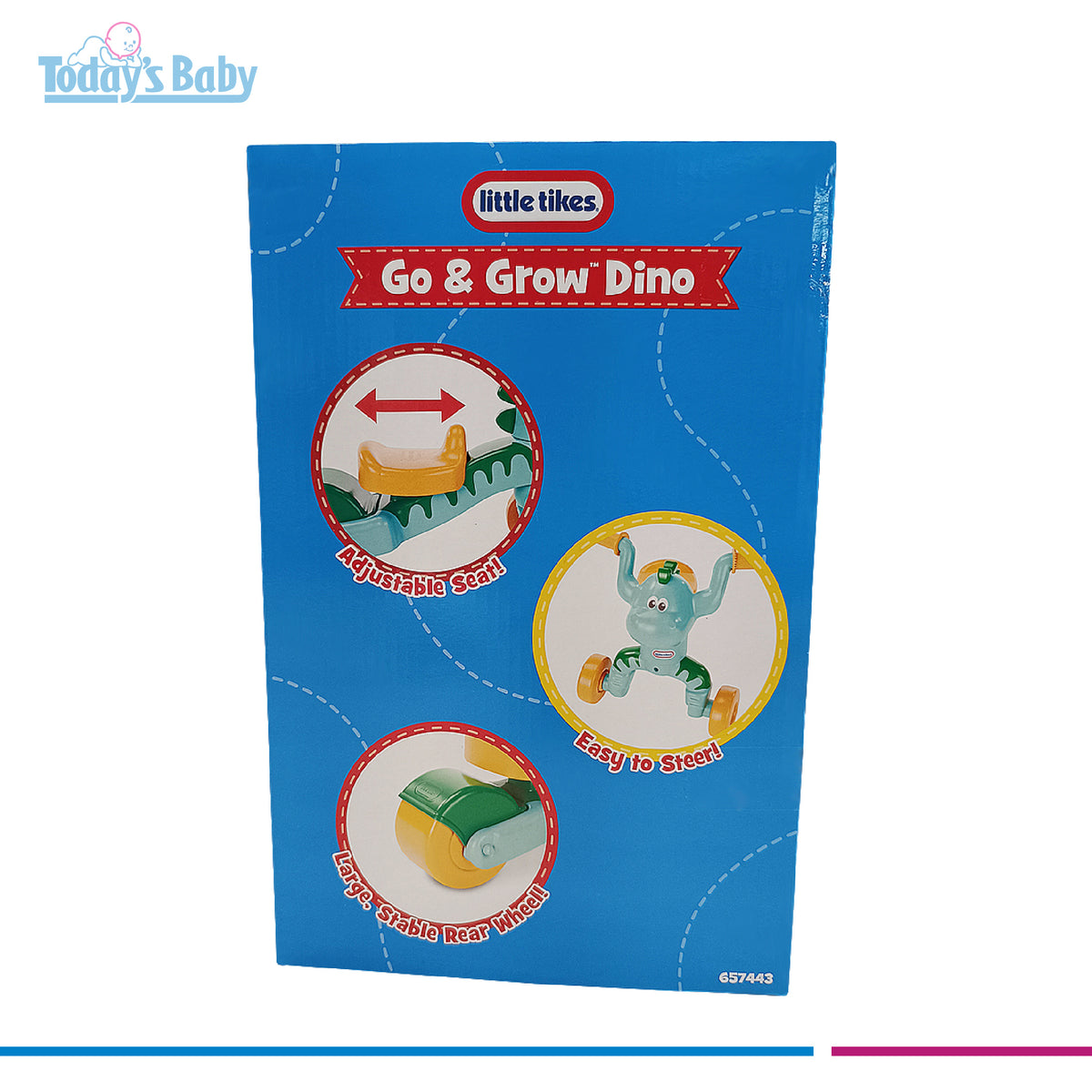 Triciclo Go & Grow Dino Little Tikes