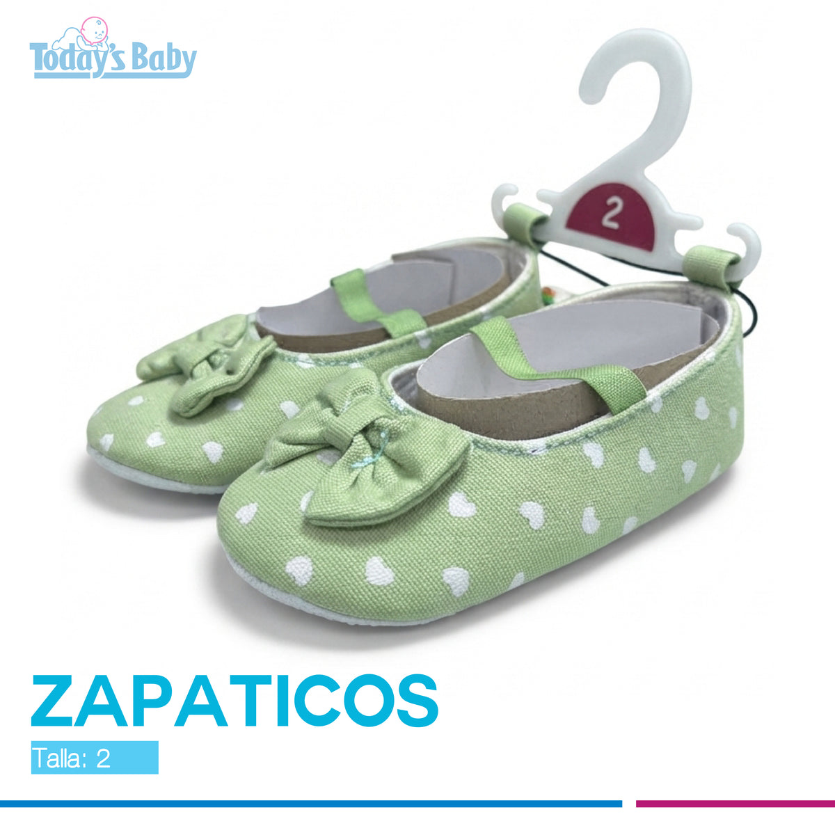 Zapatico de niña Talla 2 Wakid´s