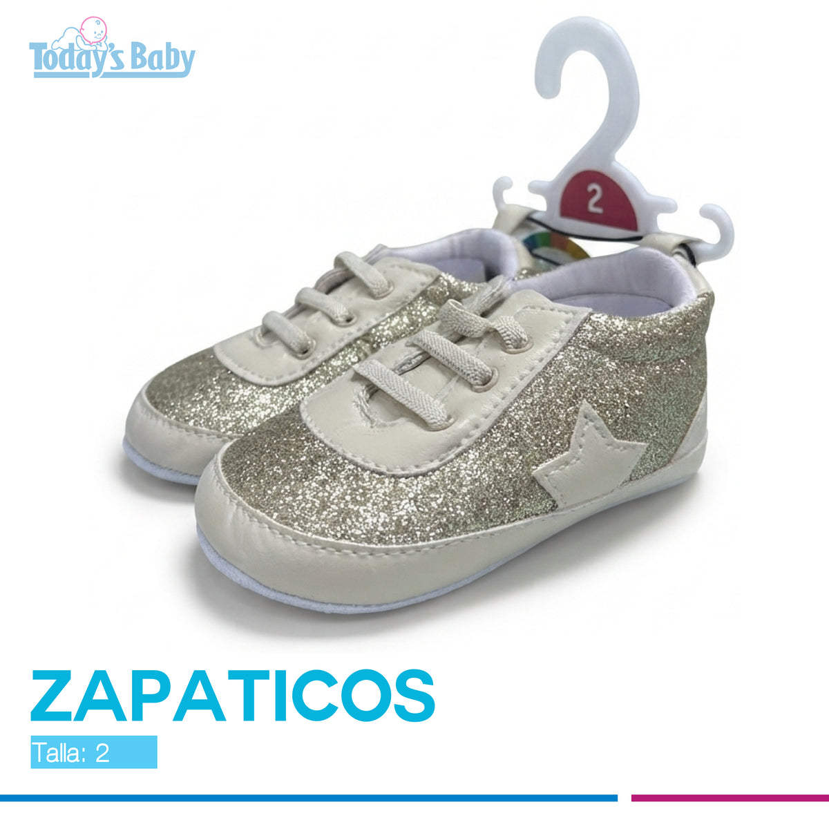 Zapatico de niña Talla 2 Wakid´s