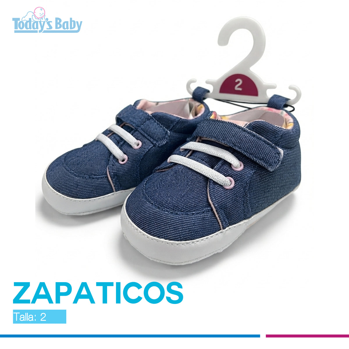 Zapatico de niña Talla 2 Wakid´s